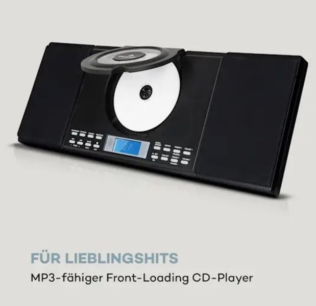 Стереосистема AUNA Wallie Microsystem FM Bt CD (10033227) фото