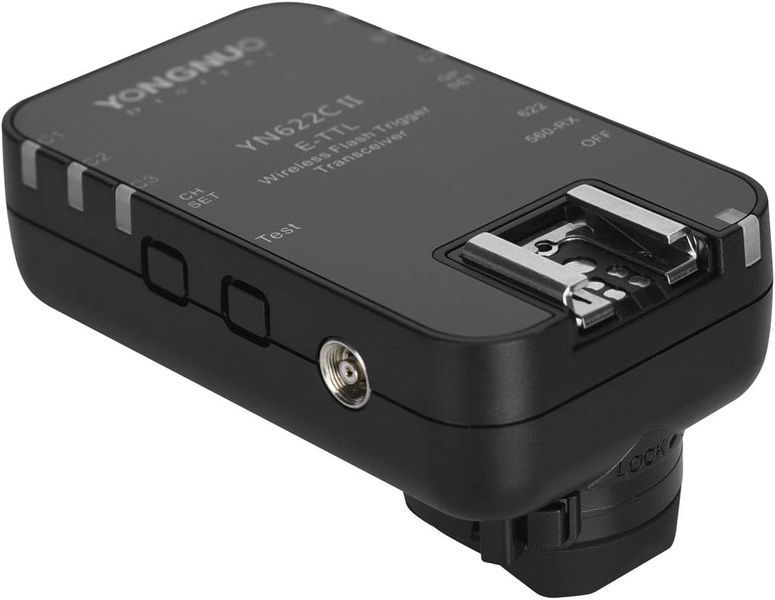 Бездротовий тригер спалаху YONGNUO YN622C II ETTL з високошвидкісною синхронізацією HSS 1/8000 с для камери Canon фото