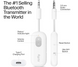 Бездротовий аудіопередавач Bluetooth для AirPods/навушників Twelve South AirFly SE фото 2