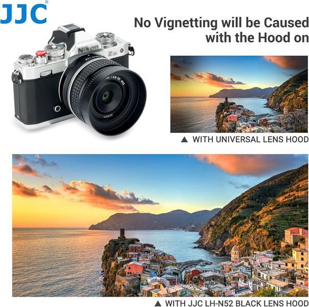 Металлическая бленда JJC для объективов Nikon Nikkor Z 28mm f/2.8, Z 28mm f/2.8 (SE) и Z 40mm f/2 фото