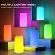 Сенсорная настольная лампа RGB, 3 режима, многоцветная фото 3