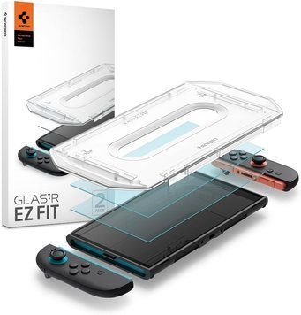 Захисне скло Spigen для Nintendo Switch 2 (2025) - 2 шт фото