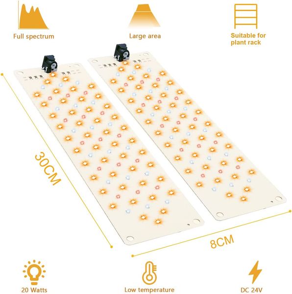 Світлодіодний світильник для кімнатних рослин EWITTTI Grow Light, Plant Light