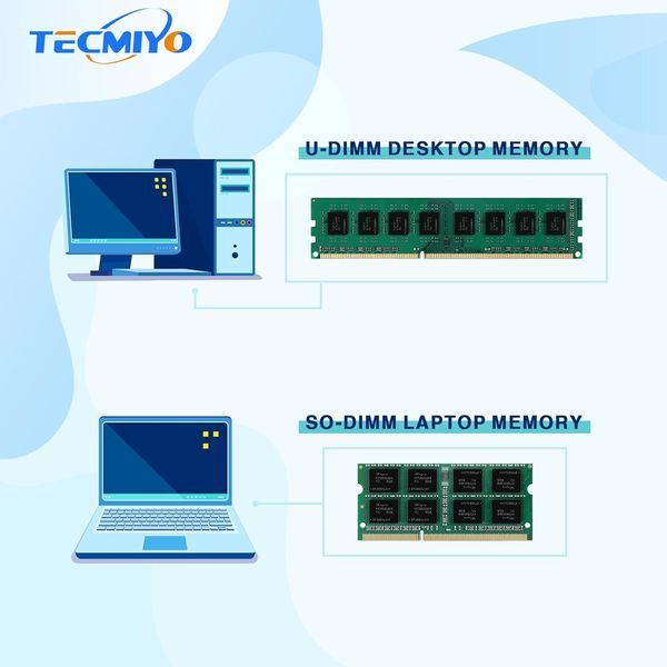 Оперативная память TECMIYO 1RX8 PC3L 12800S 8 ГБ DDR3 1600 RAM (1X8 ГБ) 1,35 В/1,5 В PC3-12800 DDR3 1600 МГц SODIMM CL11 без ECC фото