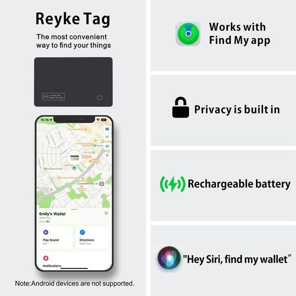 Ультратонкий Bluetooth GPS-локатор кишеньковий