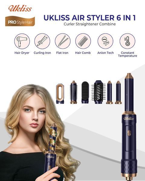 Набір для укладання волосся Ukliss 6 в 1 Air Styler
