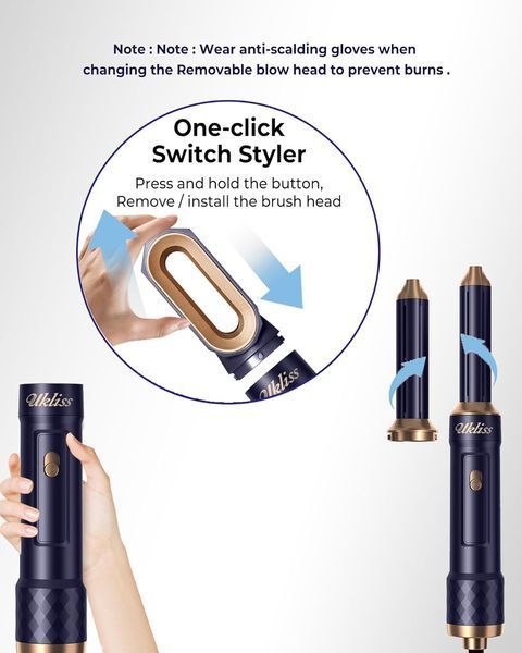 Набір для укладання волосся Ukliss 6 в 1 Air Styler