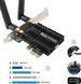 Сетевая карта WiFi+Bluetooth Ubit WiFi 6 AX3000E PCIE Max фото 5