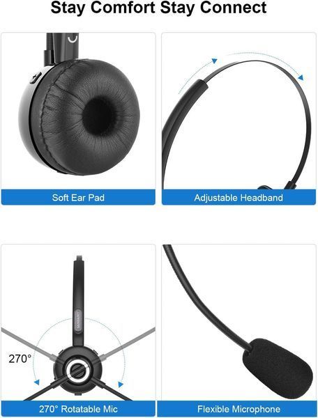 Bluetooth-гарнитура Sfant Trucker V5.0 с шумоподавлением фото