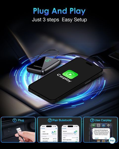 Беспроводной CarPlay адаптер