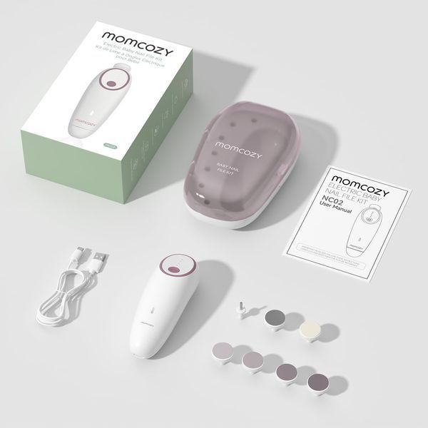 Электрическая пилочка для детских ногтей Momcozy