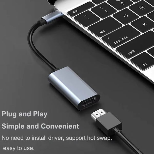 Кабель-переходник USB C к HDMI фото