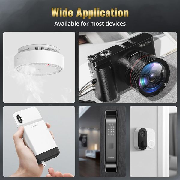 Комплект літієвих батарей POWEROWL CR15h270 CR2 3V (6 шт)