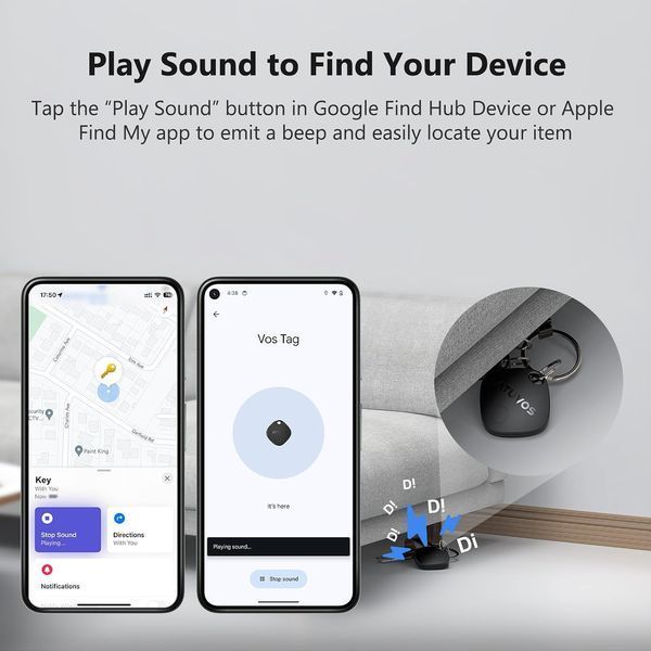 Трекери  для пошуку речей з Bluetooth ( комплект 2 шт.)