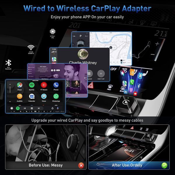 Беспроводной адаптер с подключением Plug & Play