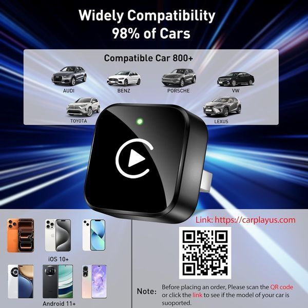Беспроводной адаптер с подключением Plug & Play