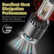 Лампа AMOLUO H4 LED для мотоциклетних фар HS1/9003/HB2 25 Вт