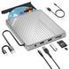 Внешний CD-DVD-привод USB 3.0 типа C, внешний с устройством для чтения карт SD/TF, портативным записывателем RW фото 1