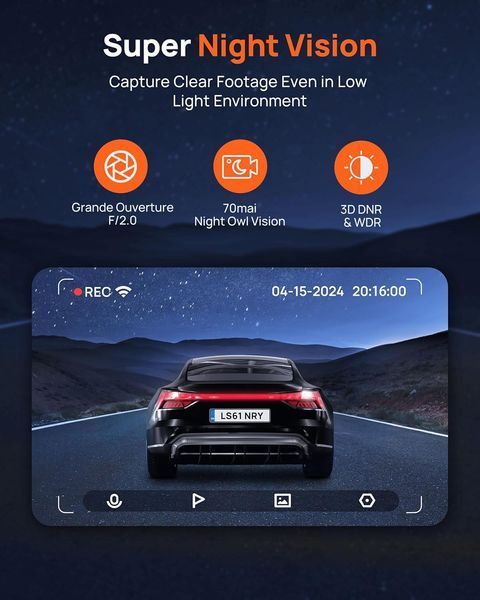 Відеореєстратор M310 70mai