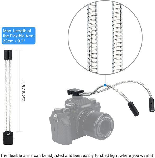 Светодиодный макрофонарь JJC Macro Arm Light для цифровых камер фото