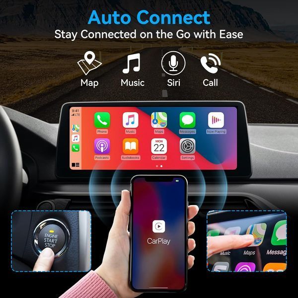 Беспроводной адаптер Bluetooth Car Play Dongle Smart Magic