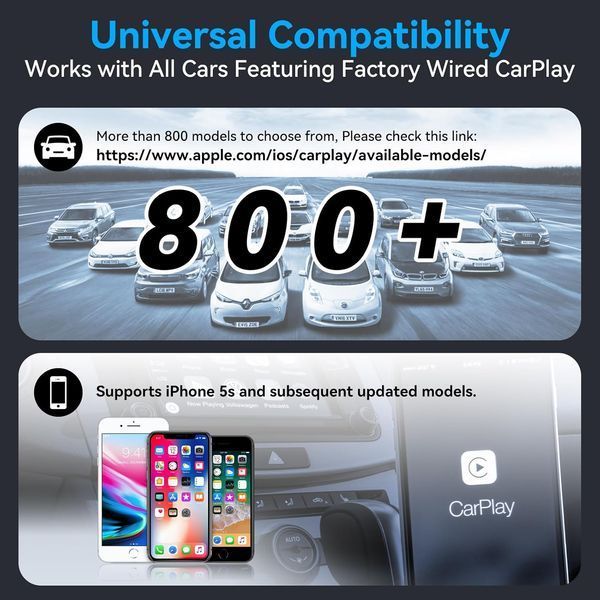 Беспроводной адаптер Bluetooth Car Play Dongle Smart Magic