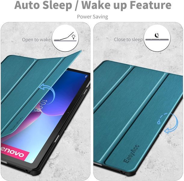 Чохол EasyAcc для Lenovo Tab M10 Plus 10.6" (3-го покоління, 2022) зі склом