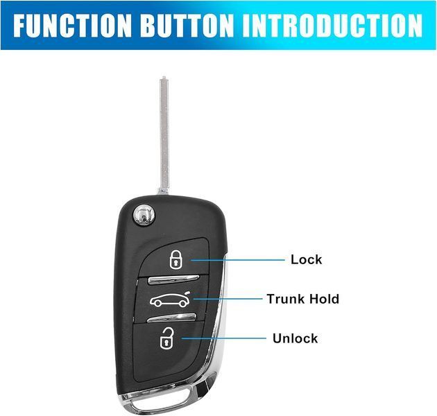 Чехол для ключа Peugeot 207 307 308 / Citroen C2 C3 C4