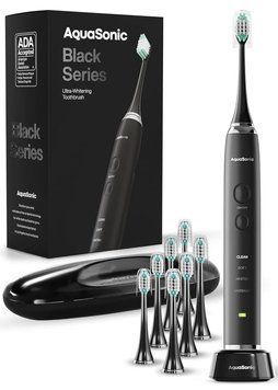Електрична зубна щітка Aquasonic Black Series Ultra Whitening