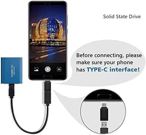 Зовнішній SSD накопичувач 8 ТБ USB 3.1 Type-C для ноутбука