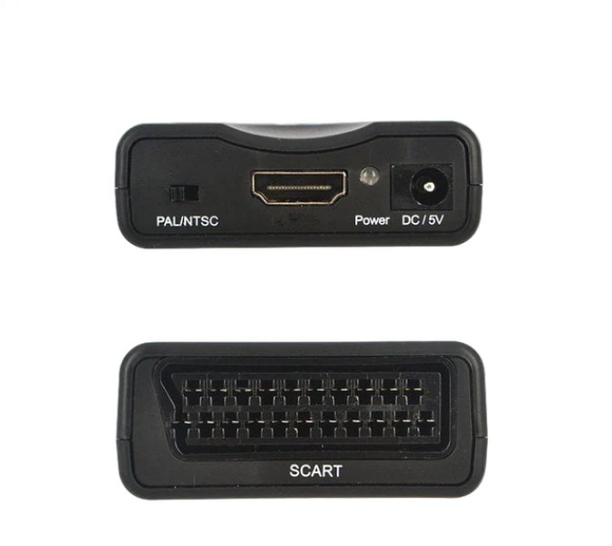 Перехідник HDMI to SCART Converter Adapter Tishric  фото