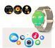 Смарт-часы женские LEMFO KC88 Metal Gold Amoled экран 2 ремешки фото 2