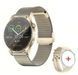 Смарт-часы женские LEMFO KC88 Metal Gold Amoled экран 2 ремешки фото 1