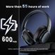 Накладні Bluetooth-навушники VOCLO A6 ENC із шумозаглушенням Чорні фото 4