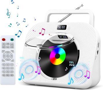 Портативный CD-проигрыватель с Bluetooth фото