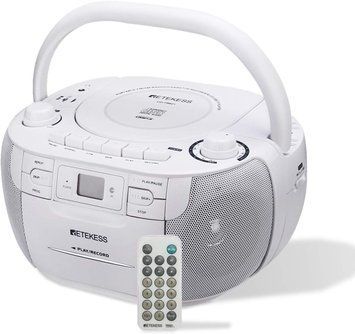 Портативный CD-кассетный проигрыватель Retekess TR62 фото