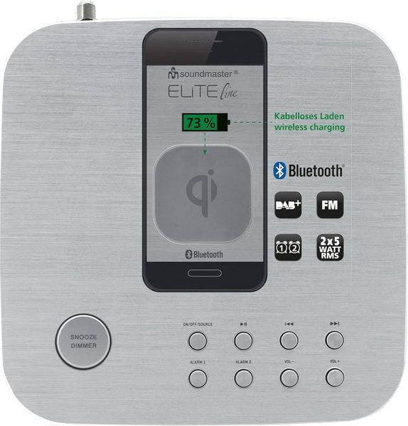 Радиоприемник Soundmaster UR411SI DAB+/FM із Bluetooth фото