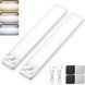 Світлодіодне підсвічування для шафи з датчиком руху з 3 режими світла(2 шт) фото 1