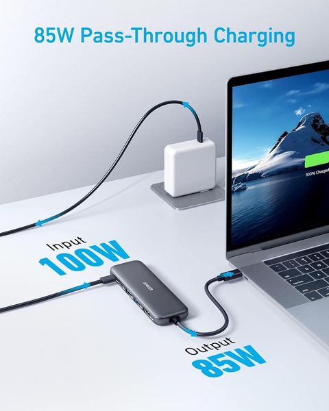 Адаптер Anker 332 USB-C (5-в-1)  4K HDMI, 5 Гбіт/с