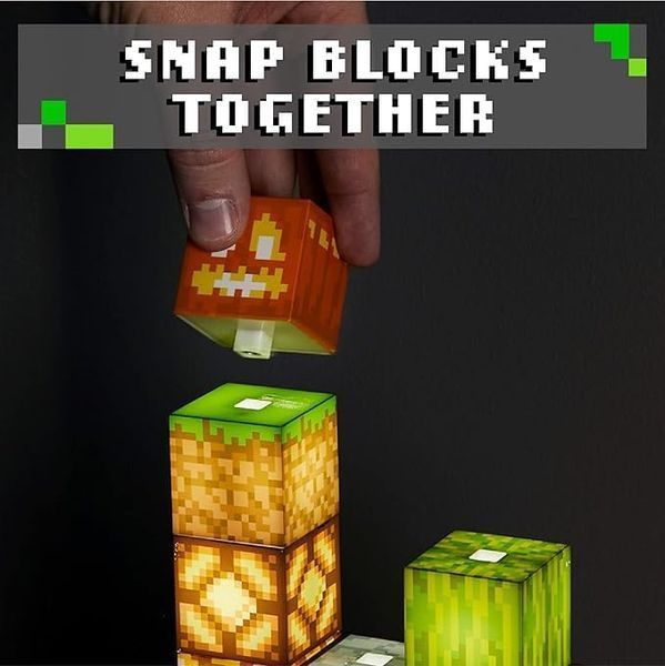 Дитячий LED нічник Paladone Minecraft фото