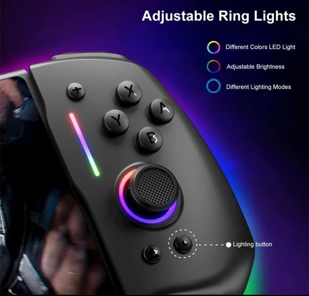 Контроллер геймпад Momen YS45 Pro для Nintendo Switch, 6-осевой гироскоп фото