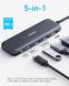 Адаптер Anker 332 USB-C (5-в-1) 4K HDMI, 5 Гбит/с