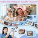 Дитячий цифровий фотоапарат  з друком фотографій та Bluetooth