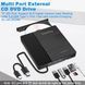 Внешний USB-привод Vemfay CD-DVD-привод USB 3.0 Type-C фото 3
