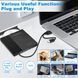 Внешний USB-привод Vemfay CD-DVD-привод USB 3.0 Type-C фото 4