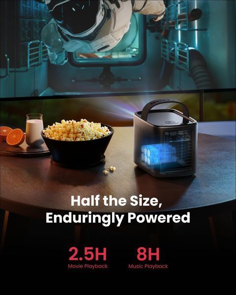 Міні-проектор Mars 3 Air  &ndash; 1080p з Google TV та екраном до 150"