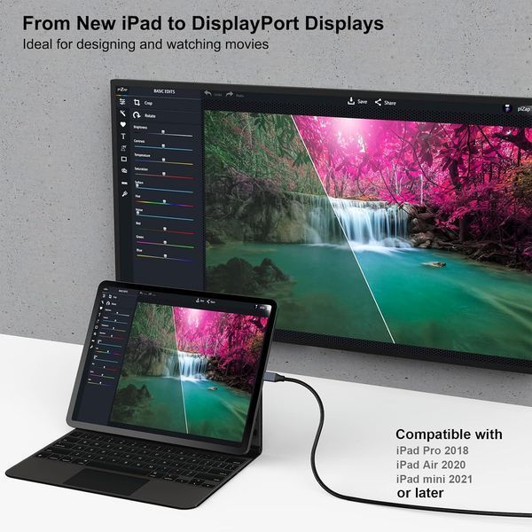 Кабель BENFEI USB-C 1,8 метра фото
