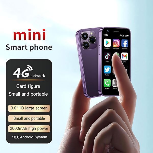 Міні-смартфон 4G Hipipooo з акумулятором 2000 мАч та двома SIM-картами