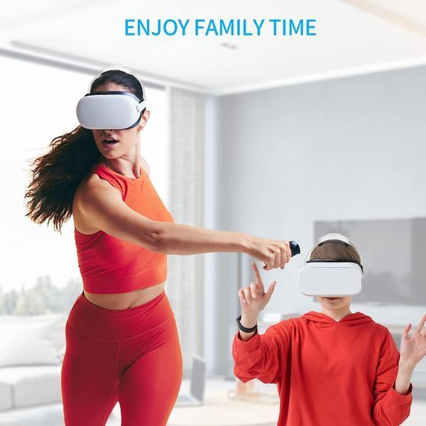 Налобний ремінь Noiposi з акумулятором для Oculus Quest 2, 7500 мАг