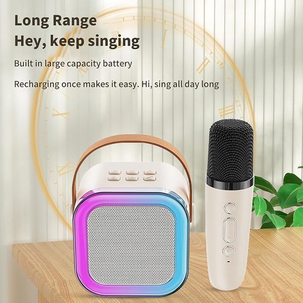 Акустична система Bluetooth із мікрофоном RUDFUZ K12 фото